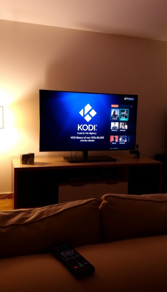 IPTV streaming on Kodi