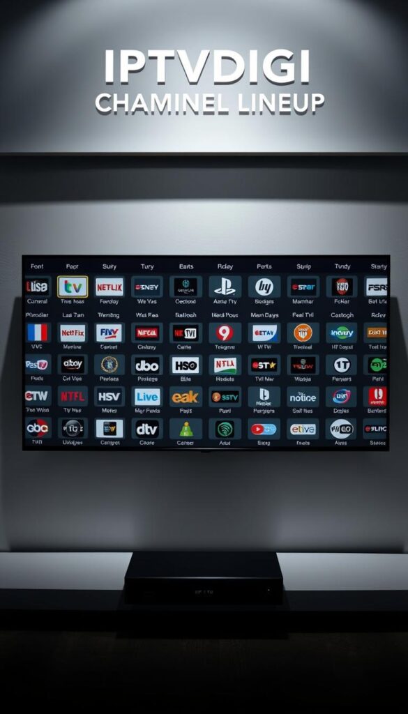 IPTVDIGI Channel Lineup