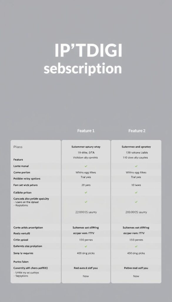 IPTVDIGI Subscription Plans IPTVDIGI Subscription Plans