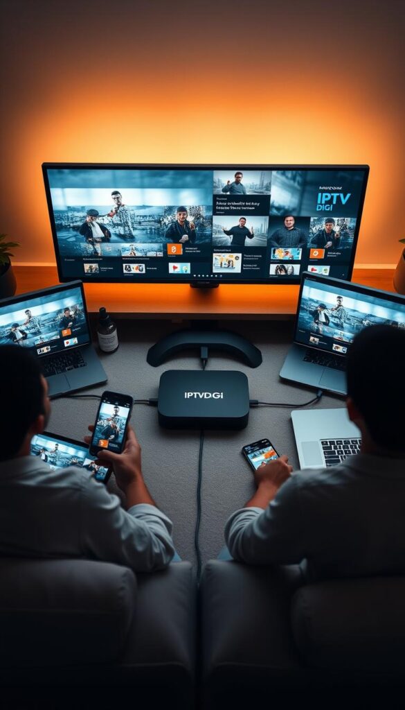 IPTVDIGI multi-device compatibility