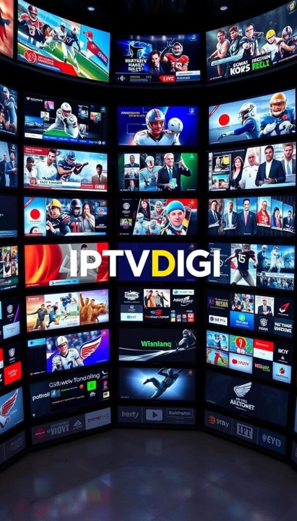 IPTVDIGI's extensive channel lineup