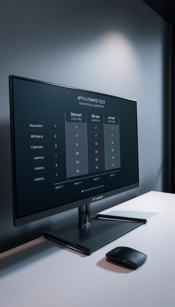 IPTVUltimate streaming quality comparison