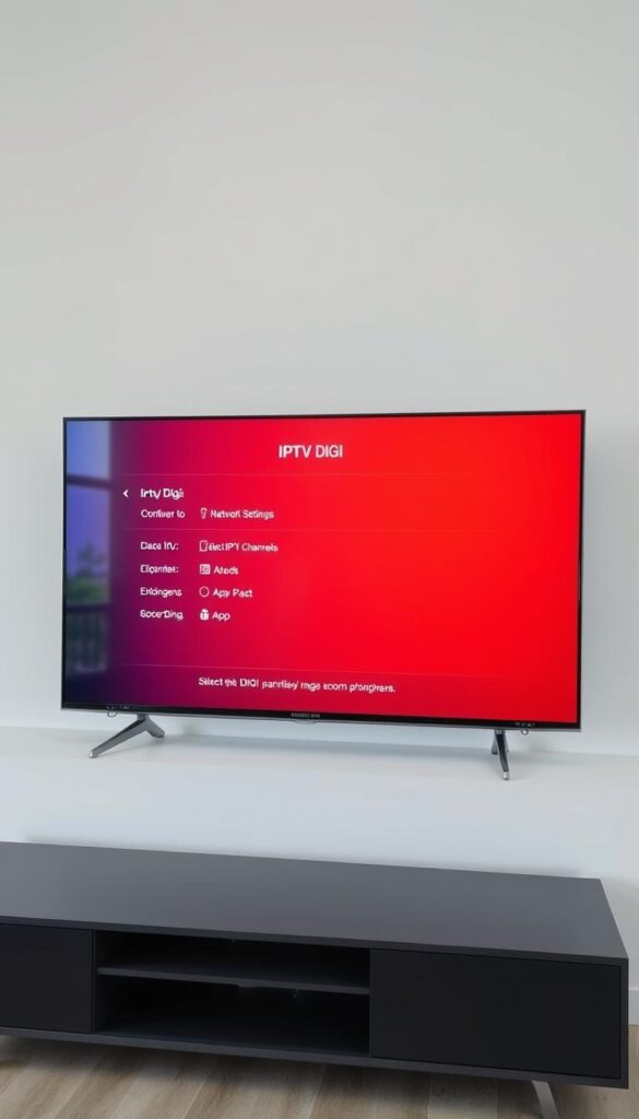 Samsung TV IPTV setup