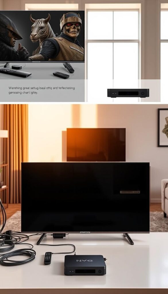 Smart TV setup process
