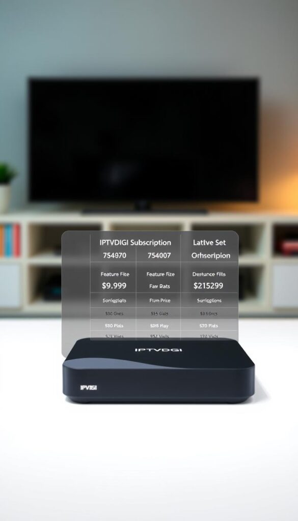 android tv box iptv bundle pricing plans