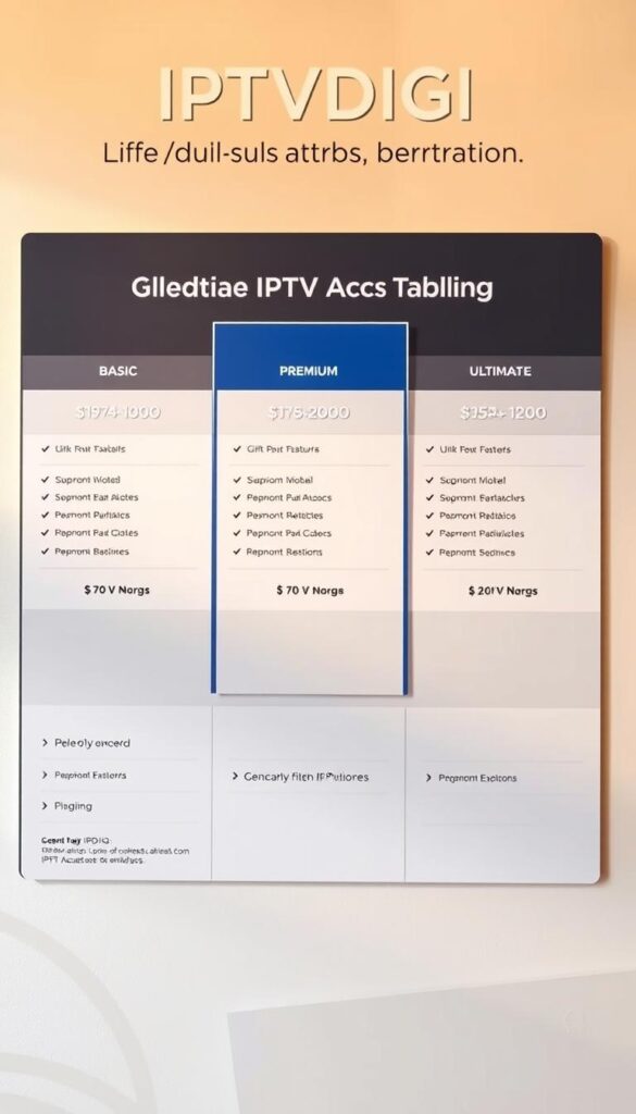 global iptv subscription plans