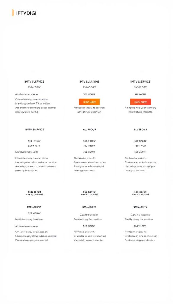 iptv subscription plans