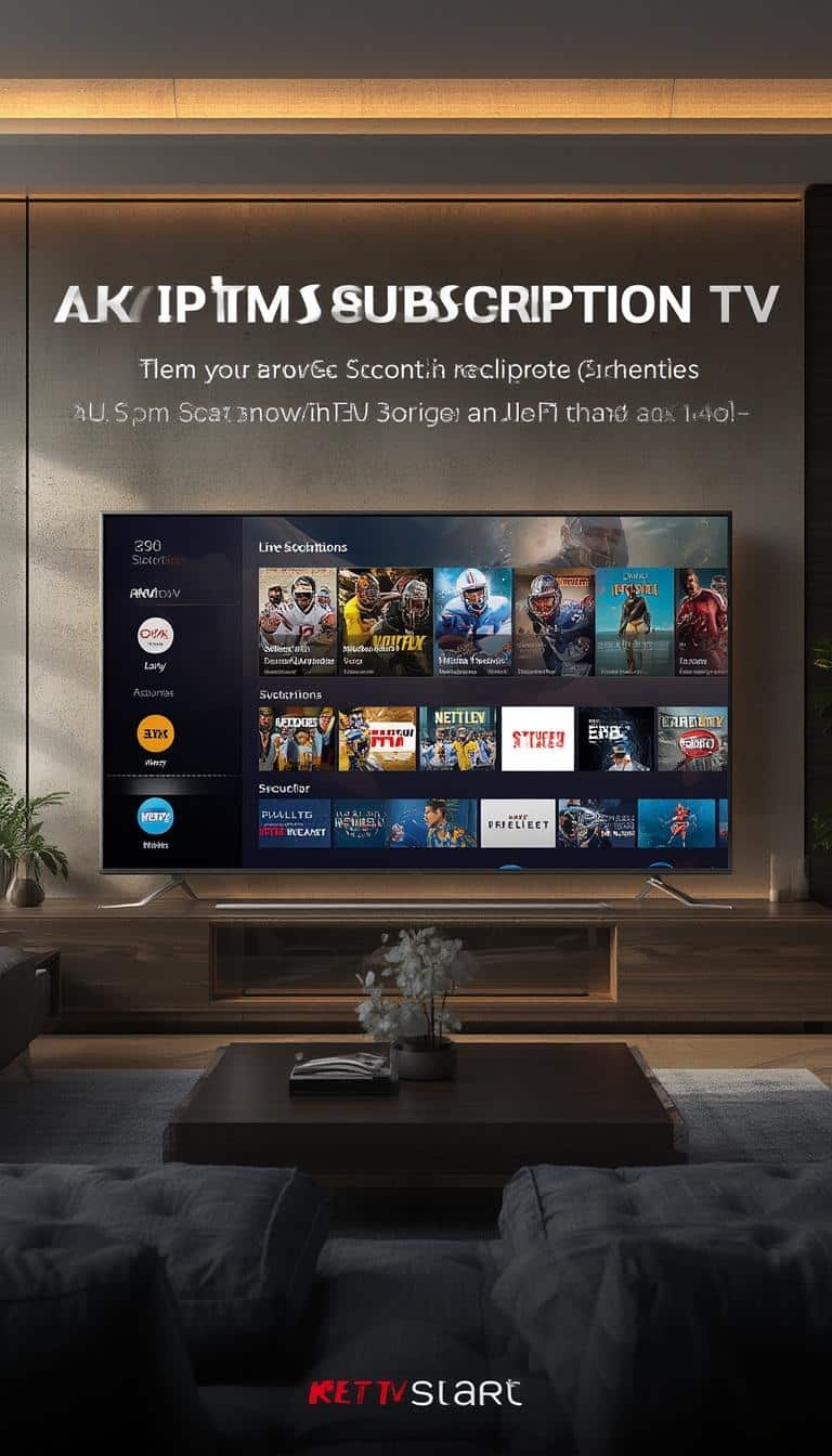 4K IPTV subscription