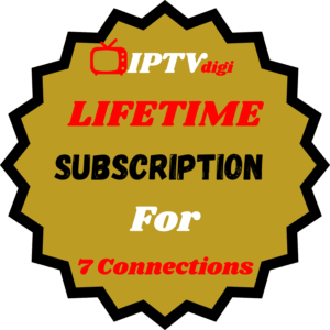 Lifetime IPTV Subscription For 7 Connections