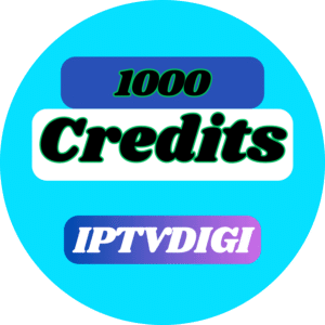 Panel 1000 Credits IPTV