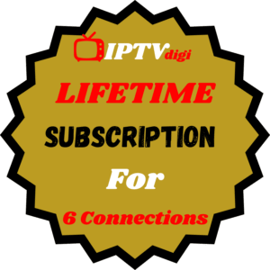Lifetime IPTV Subscription For 6 Connections