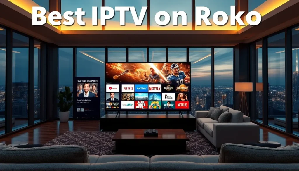 iptv on roku