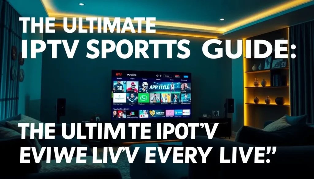 iptv sports guide