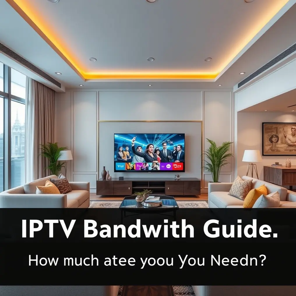 iptv bandwidth guide