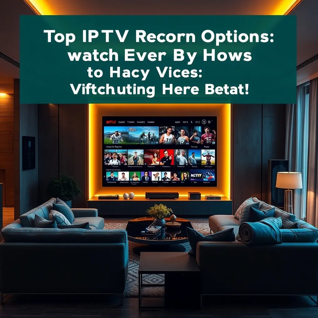 iptv recording options